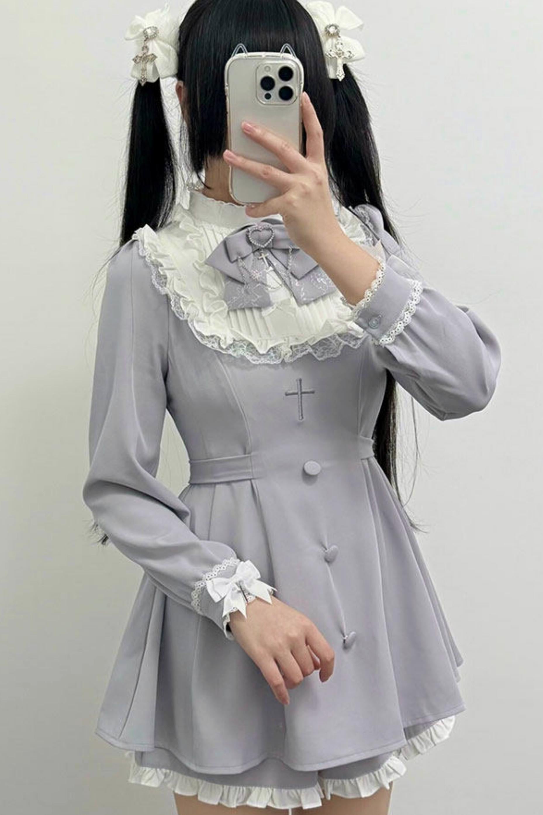 病みかわ地雷シスタードールワンピース – Belchic