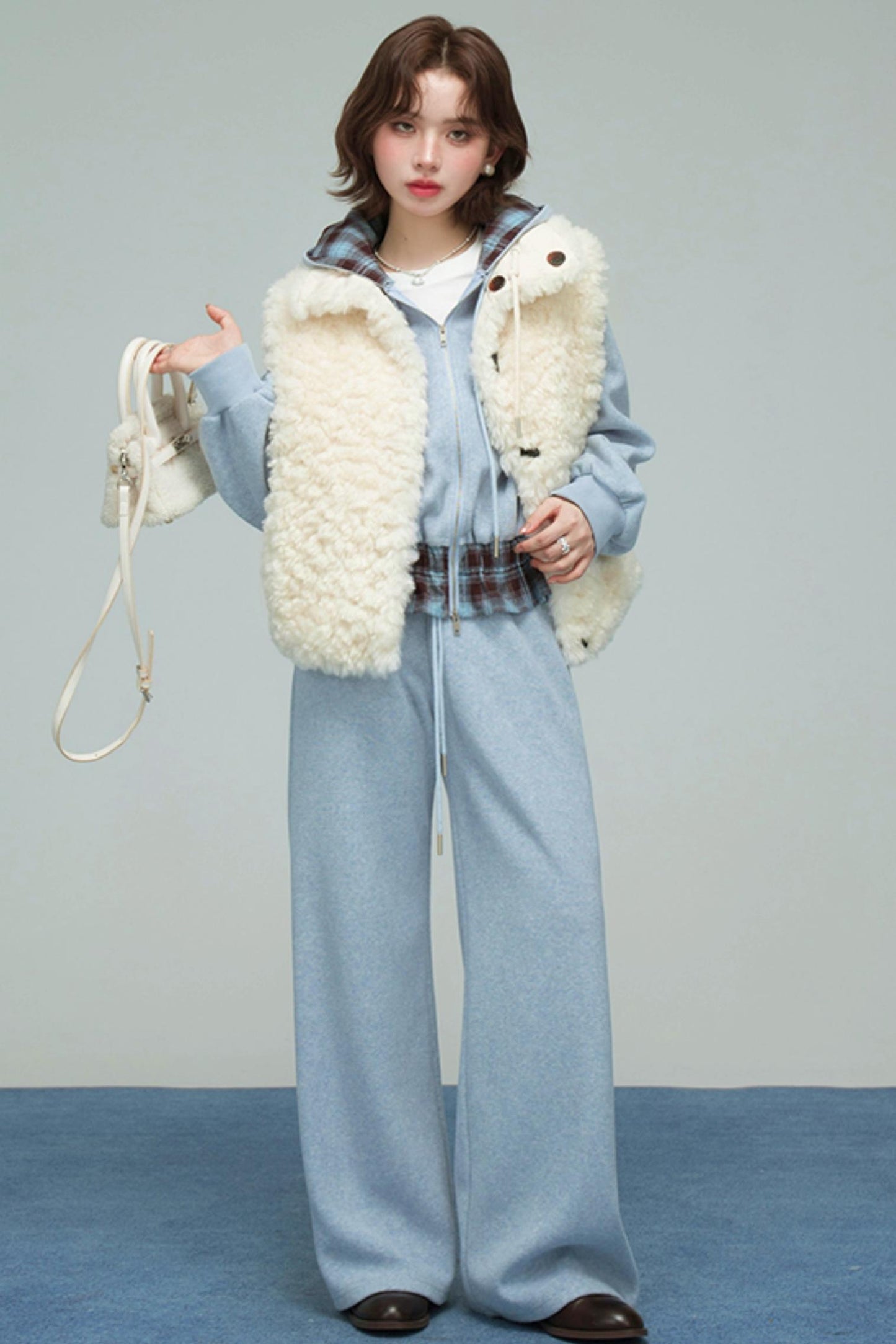 リバーシブルココナッツクリームベスト