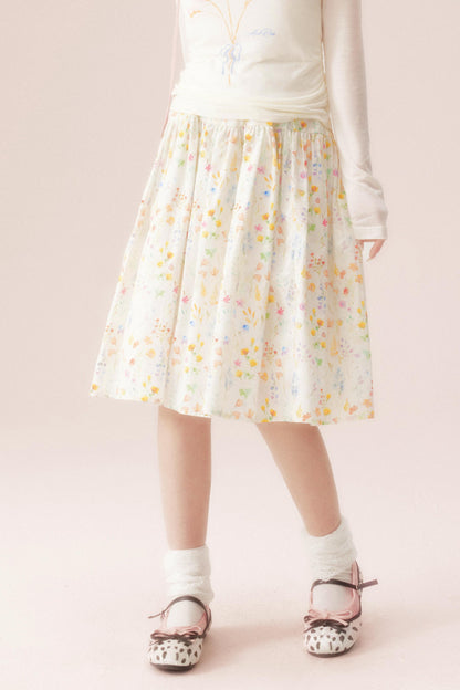 Four Seasons Floral Skirt