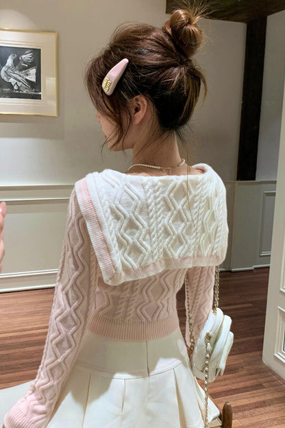 Sweet Sailor Knit + Skirt