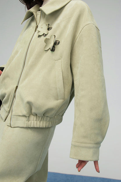 プチレトロパッチワークジャケットセット