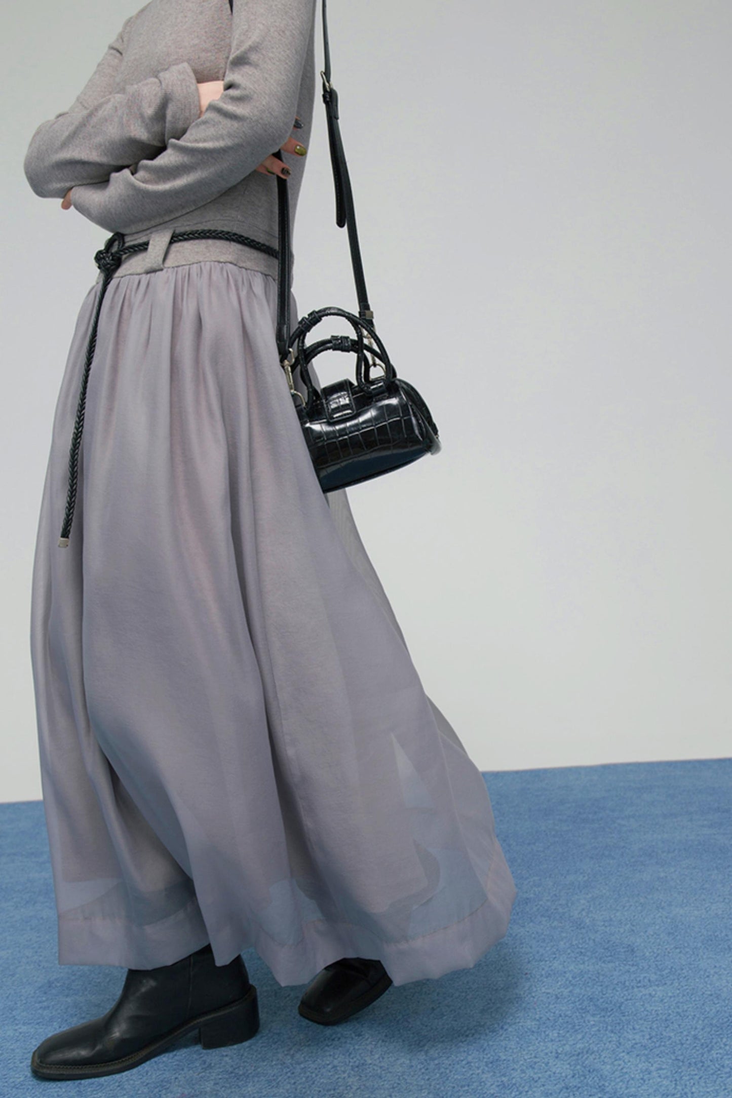 ミスティモードチュールロングドレス