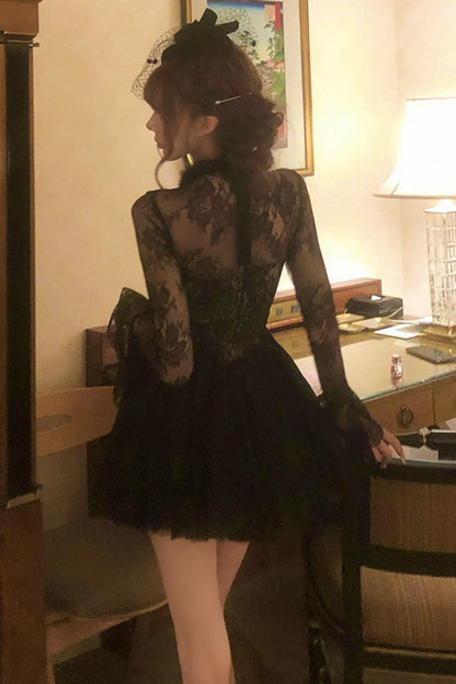 フレンチエレガンスフィッシュテールドレス