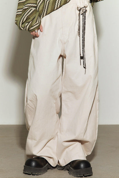 Gravity Solid Wide Leg Pants