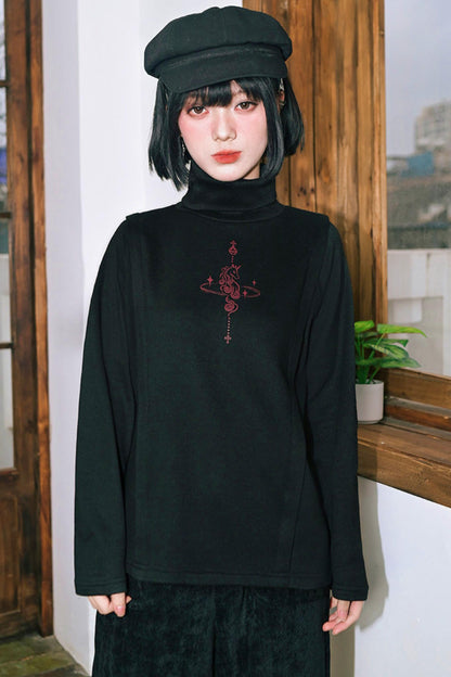 アンブライドチェスハイネックトップス