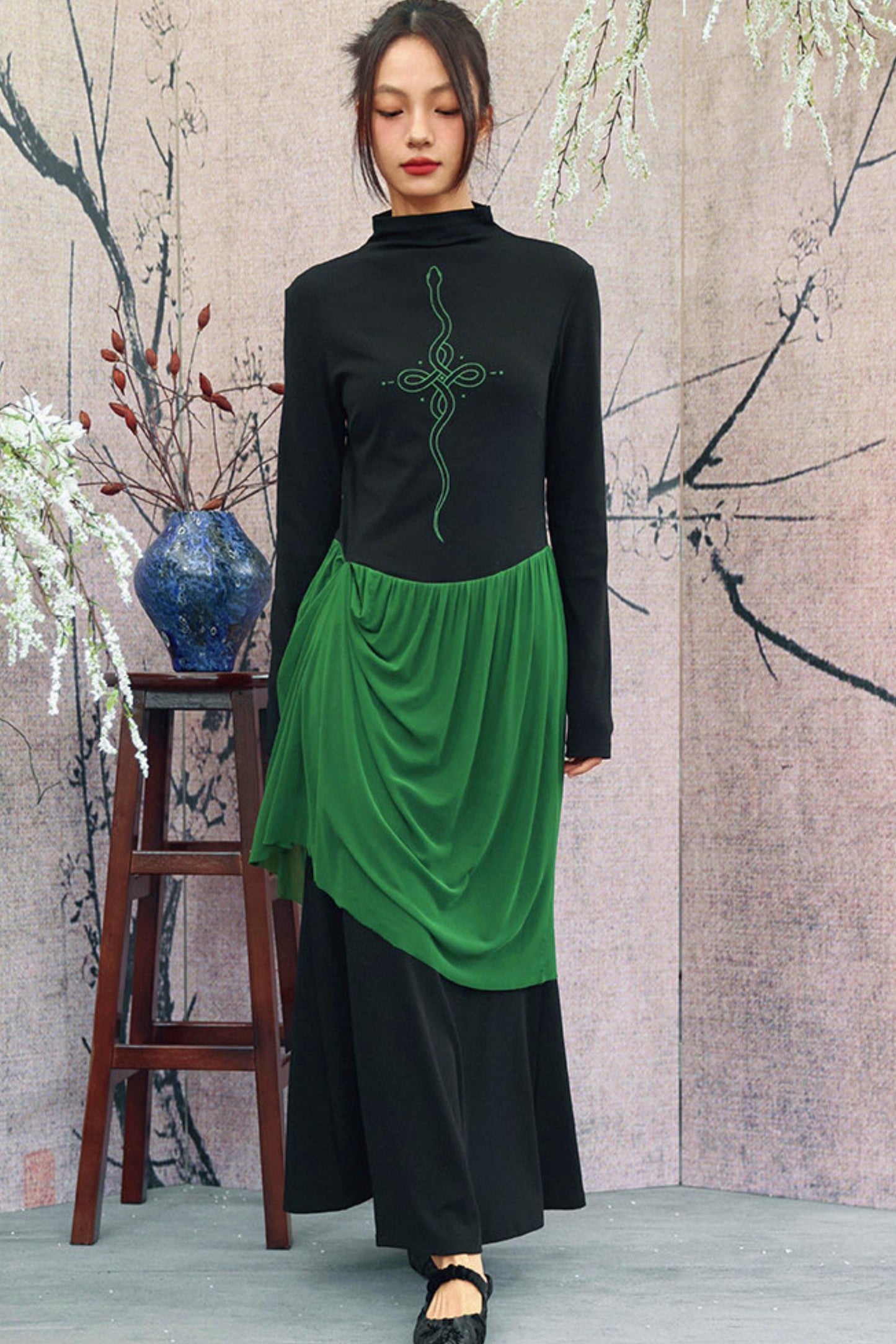 Schlankes Mode-Meerjungfrauenkleid