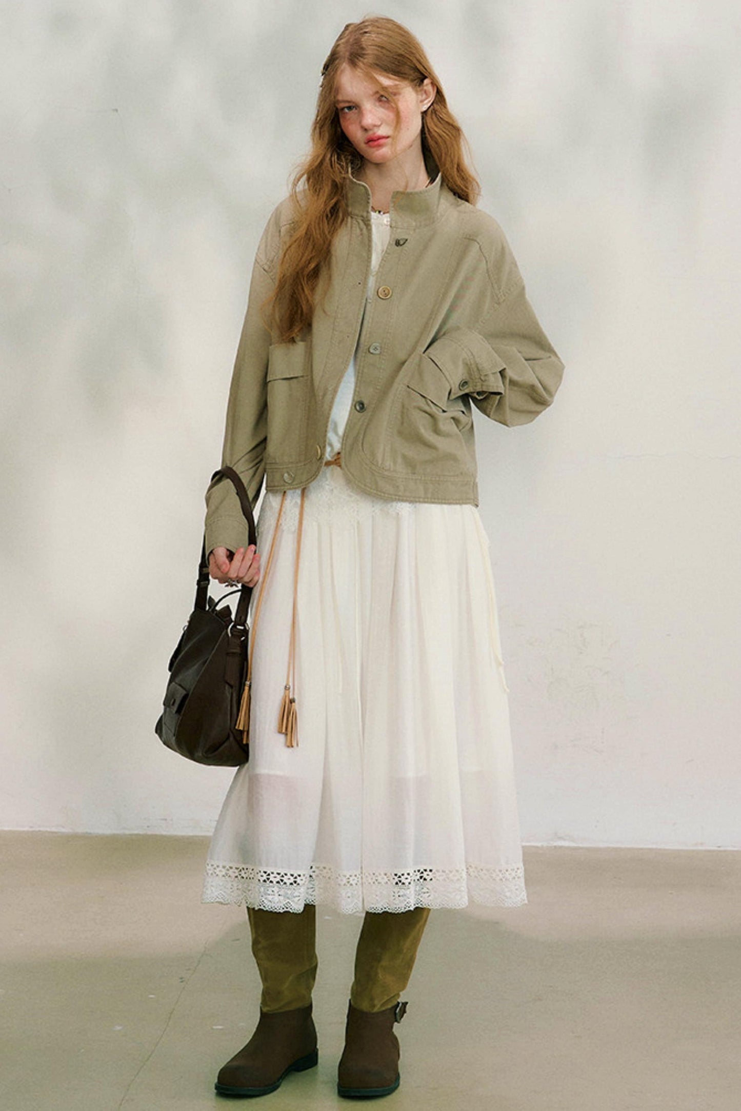 카폭 레터 페티 재킷