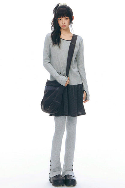 Y2Kロングスリーブワンピース