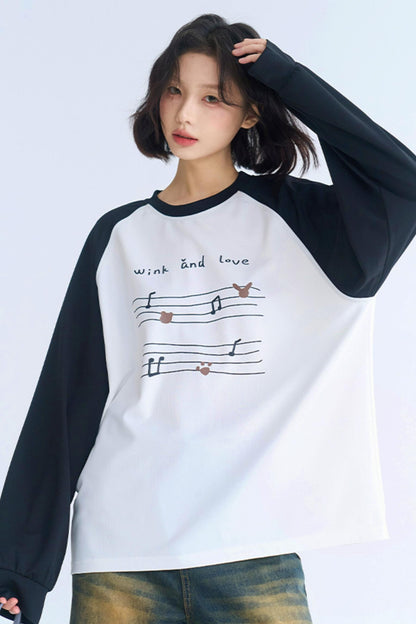 Vintage Style Long T-Shirt