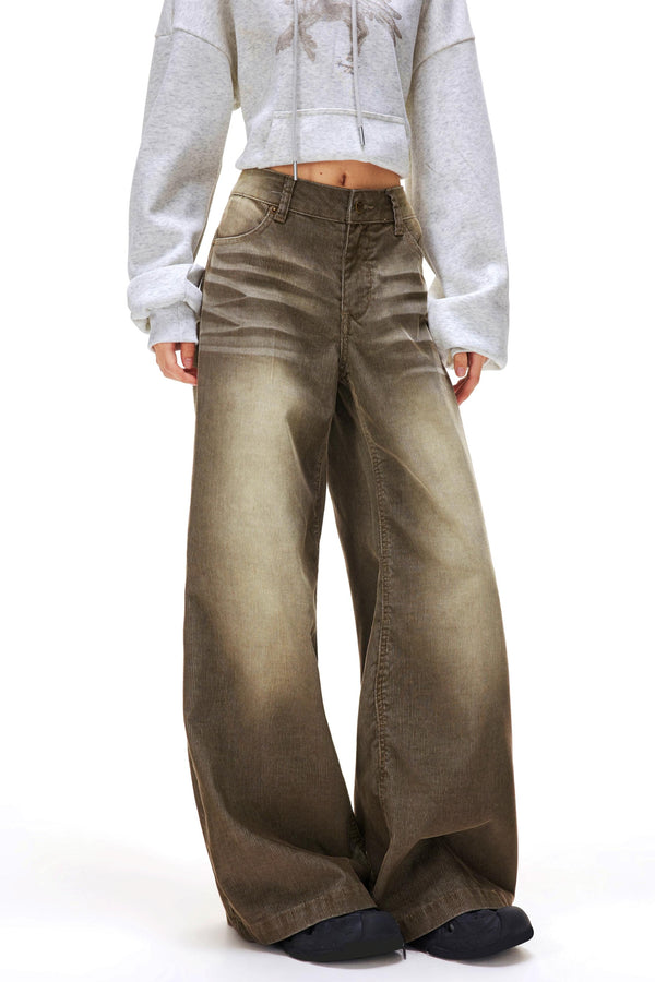 Retro Wash Wide Pants