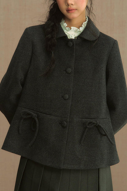 レトロウールンブレザー