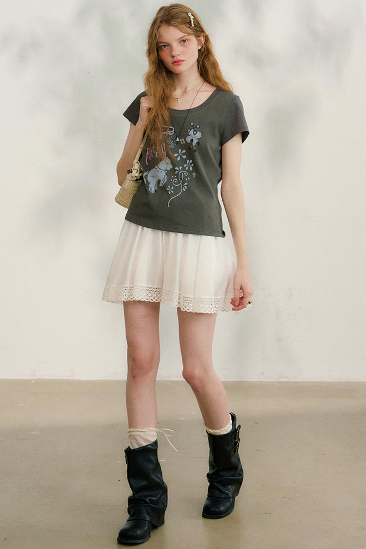 スイートフレンチレーススカート