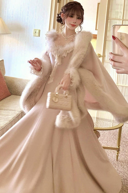 sweet fur cape