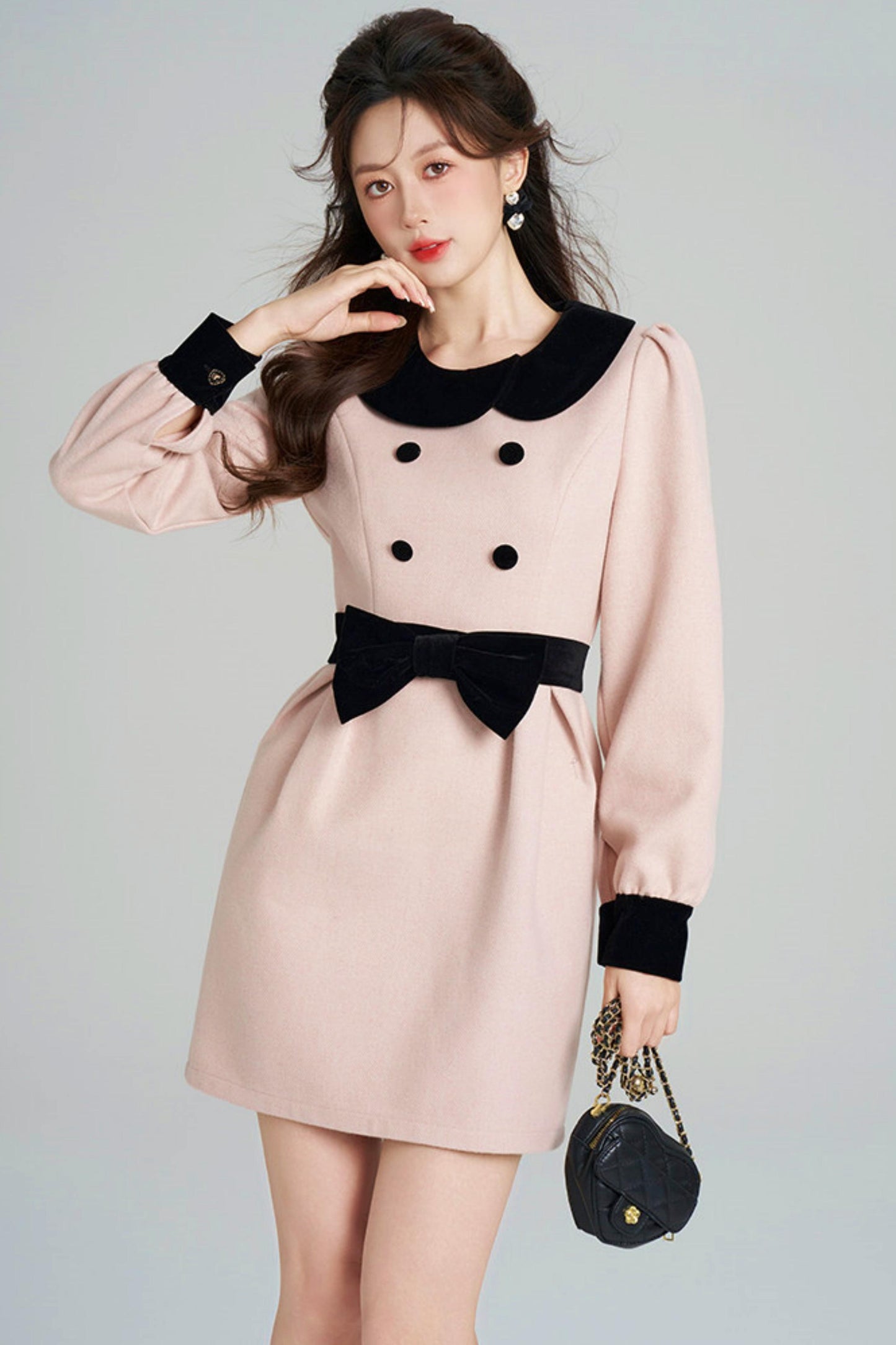 French Retro Sweet Dress