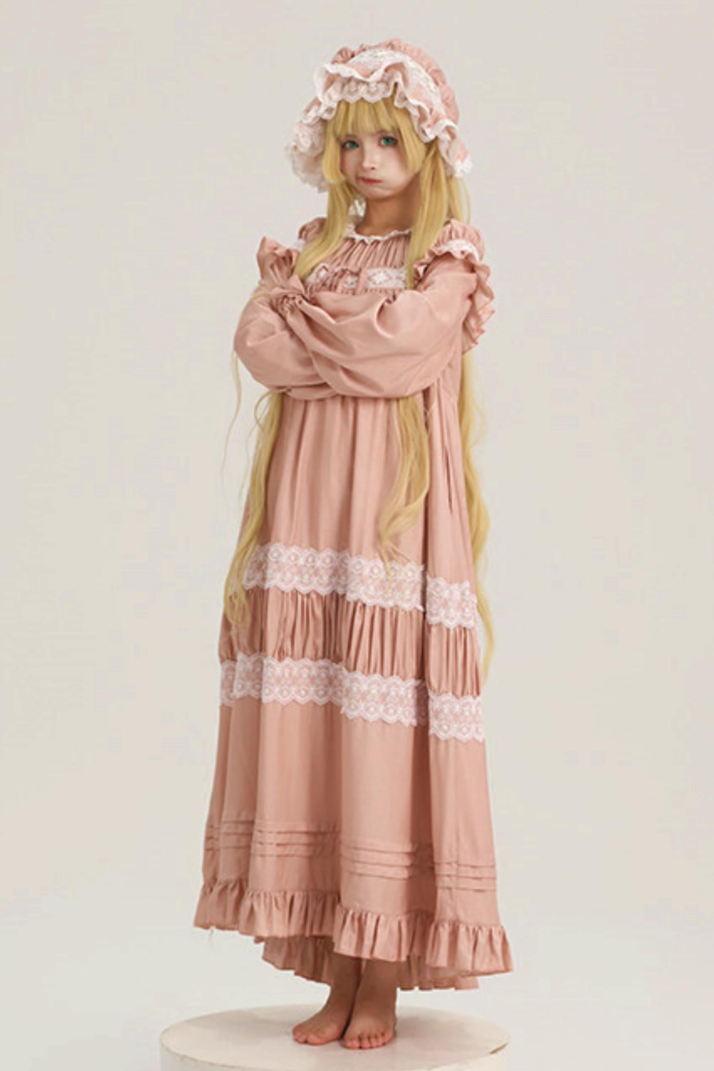 【預購商品】睡眠娃娃睡衣洋裝