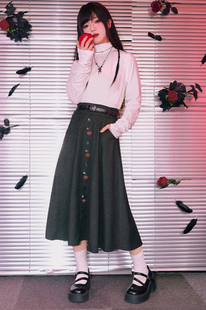 Eden Garden Embroidered Skirt