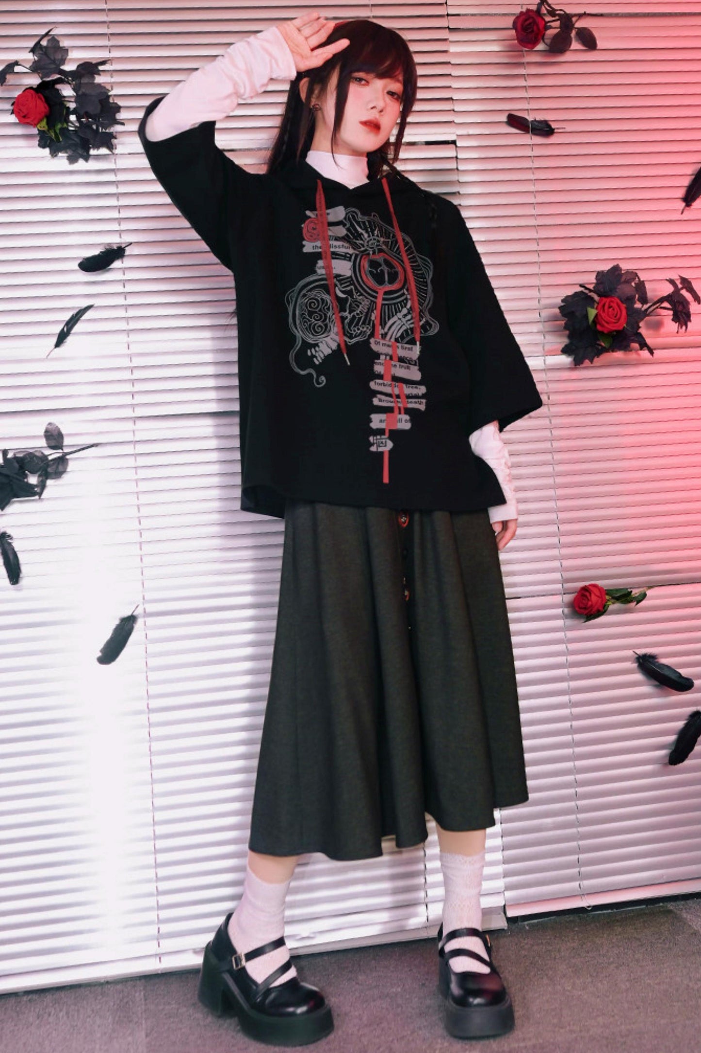 Eden Garden Embroidered Skirt