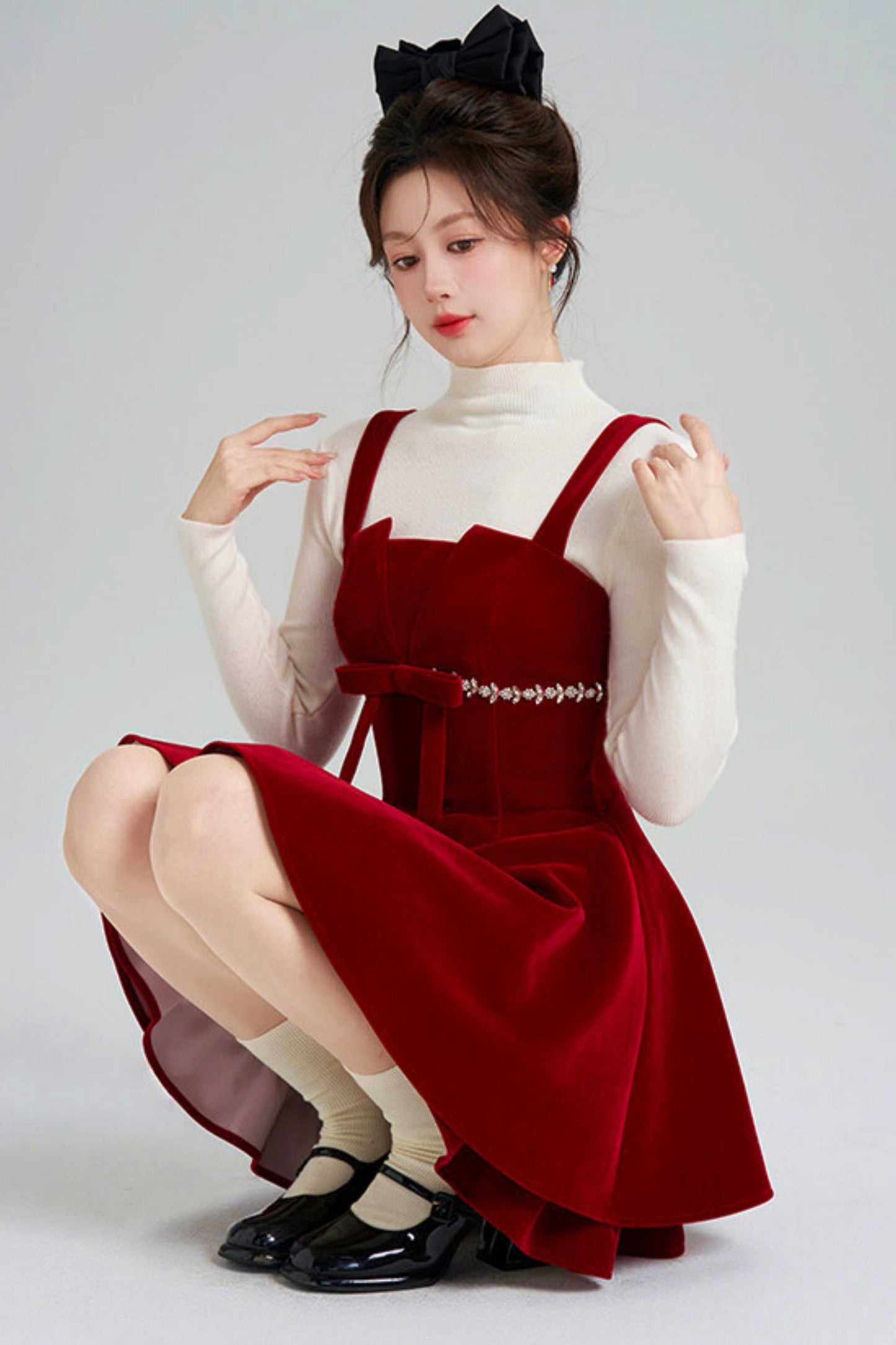 Velvet Camisole Dress