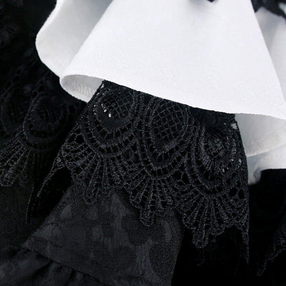 Cross Corset Gothic Set