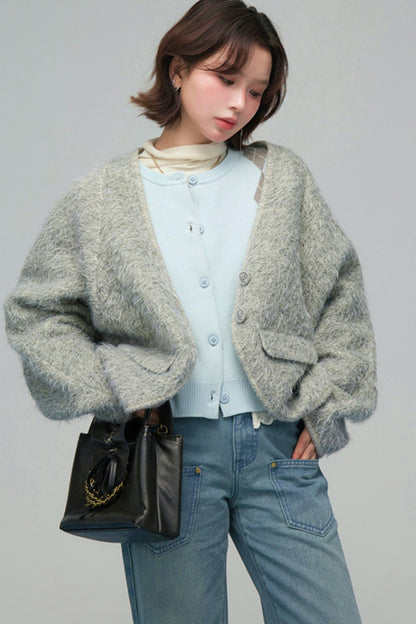 ライトトーンファーショートジャケット