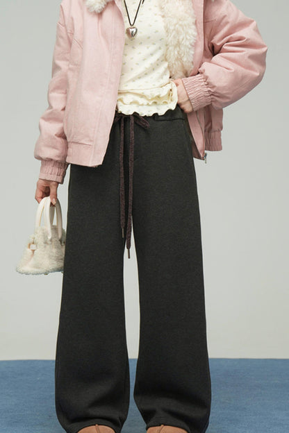 フラッフィーラムウールラペルコート