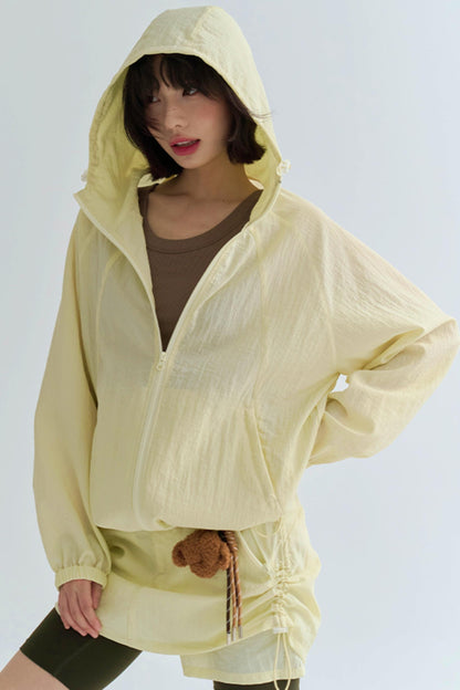 Shaka Hood Mode Hoodie + Short Skirt