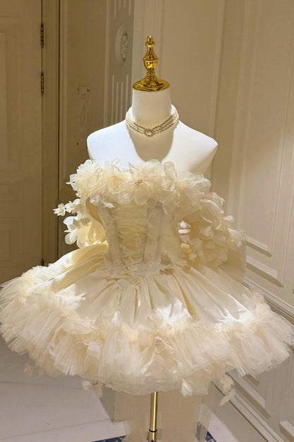 Flower Tulle Princess Dress + Accessories
