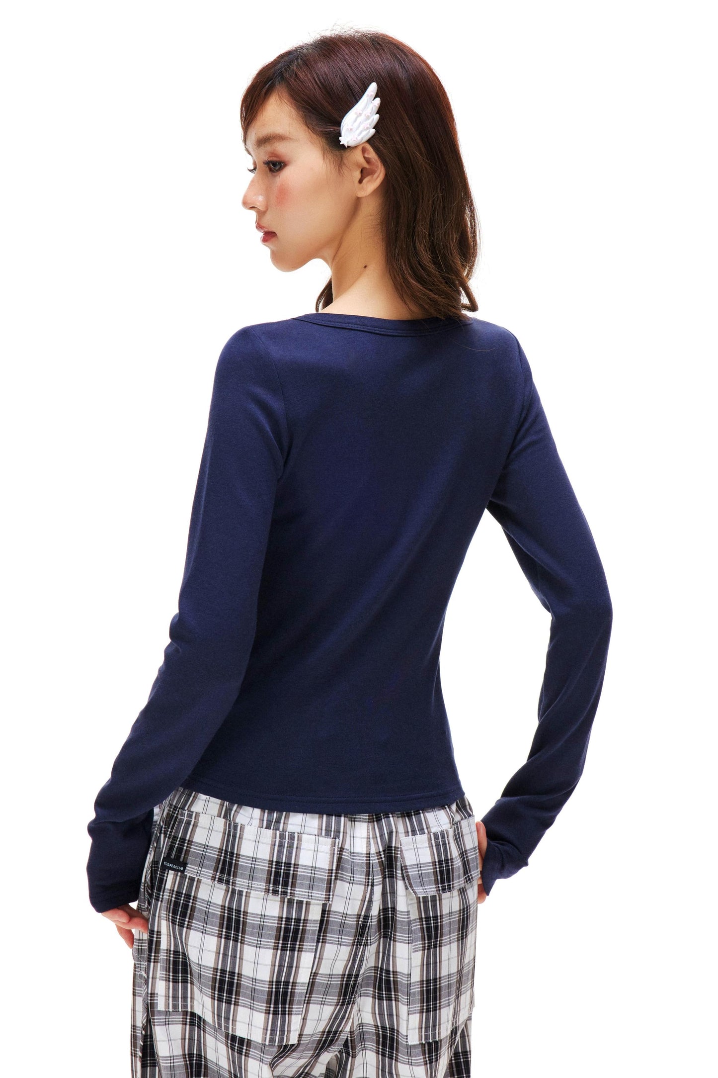 Happy Horse Design Star V-neck Top