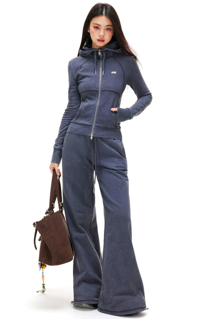 Double-Ended Zipper Top + Pants