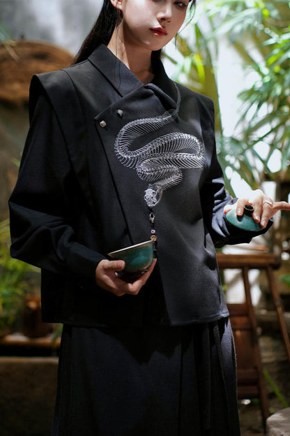 Snake Bone Prince Blouse