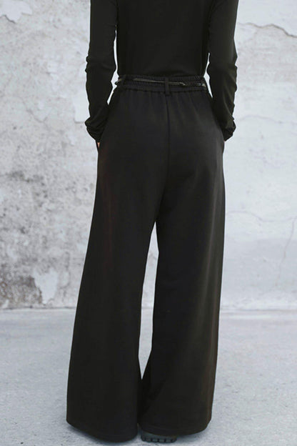 モードルーズワイドレッグパンツ