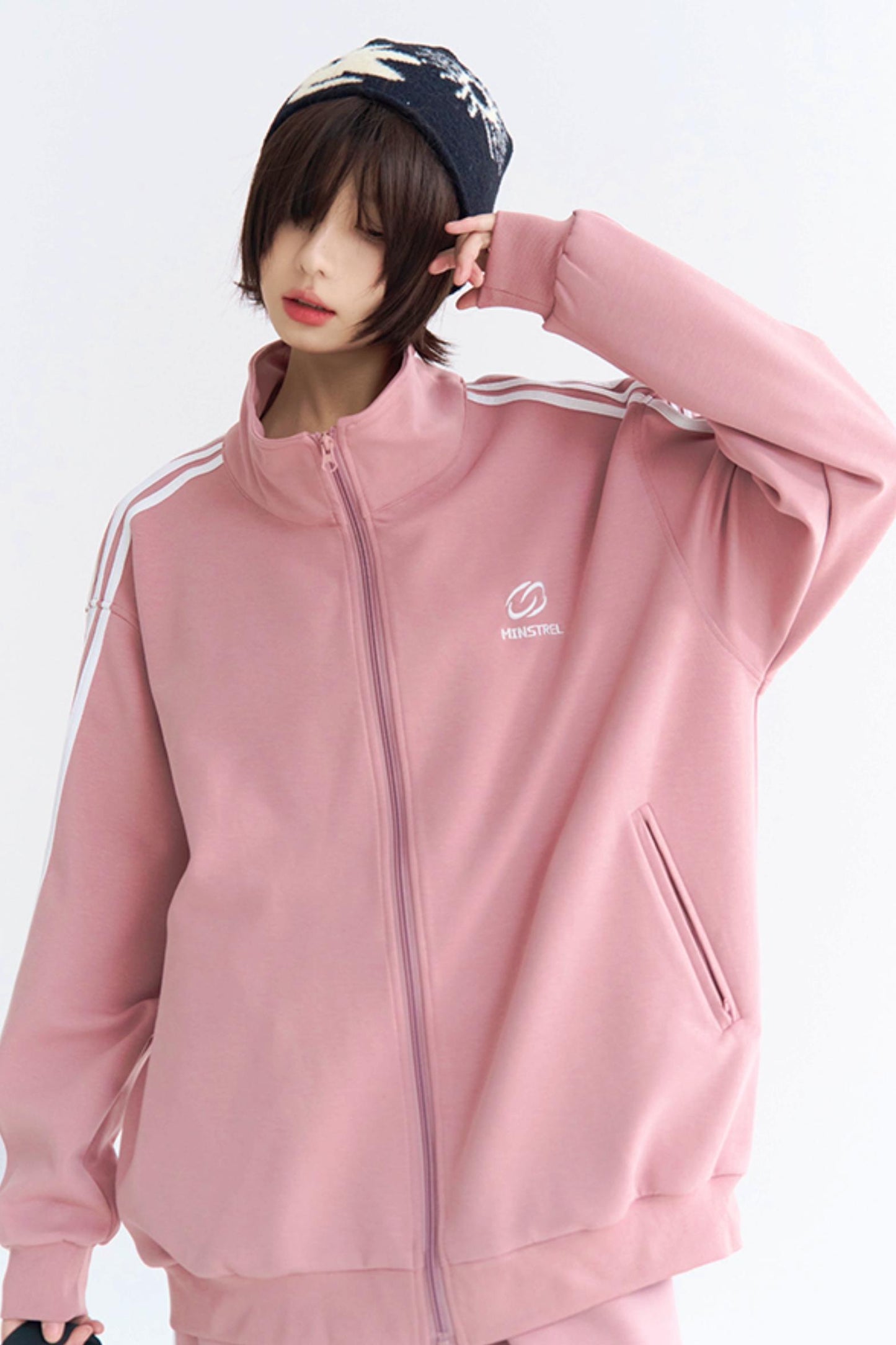 ミュージアムスタイルジップジャケット＋パンツ