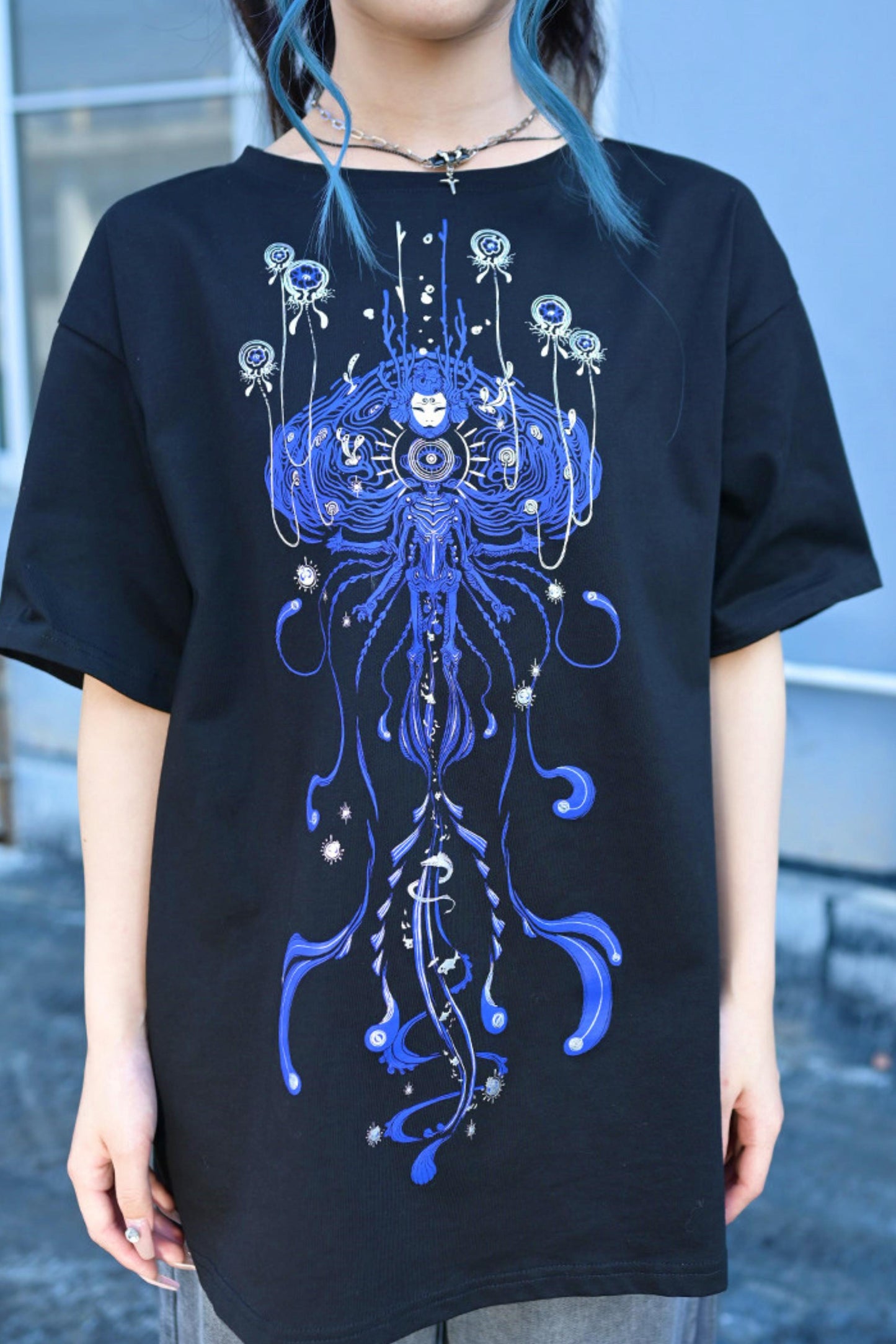 Blue Tears Cotton Top