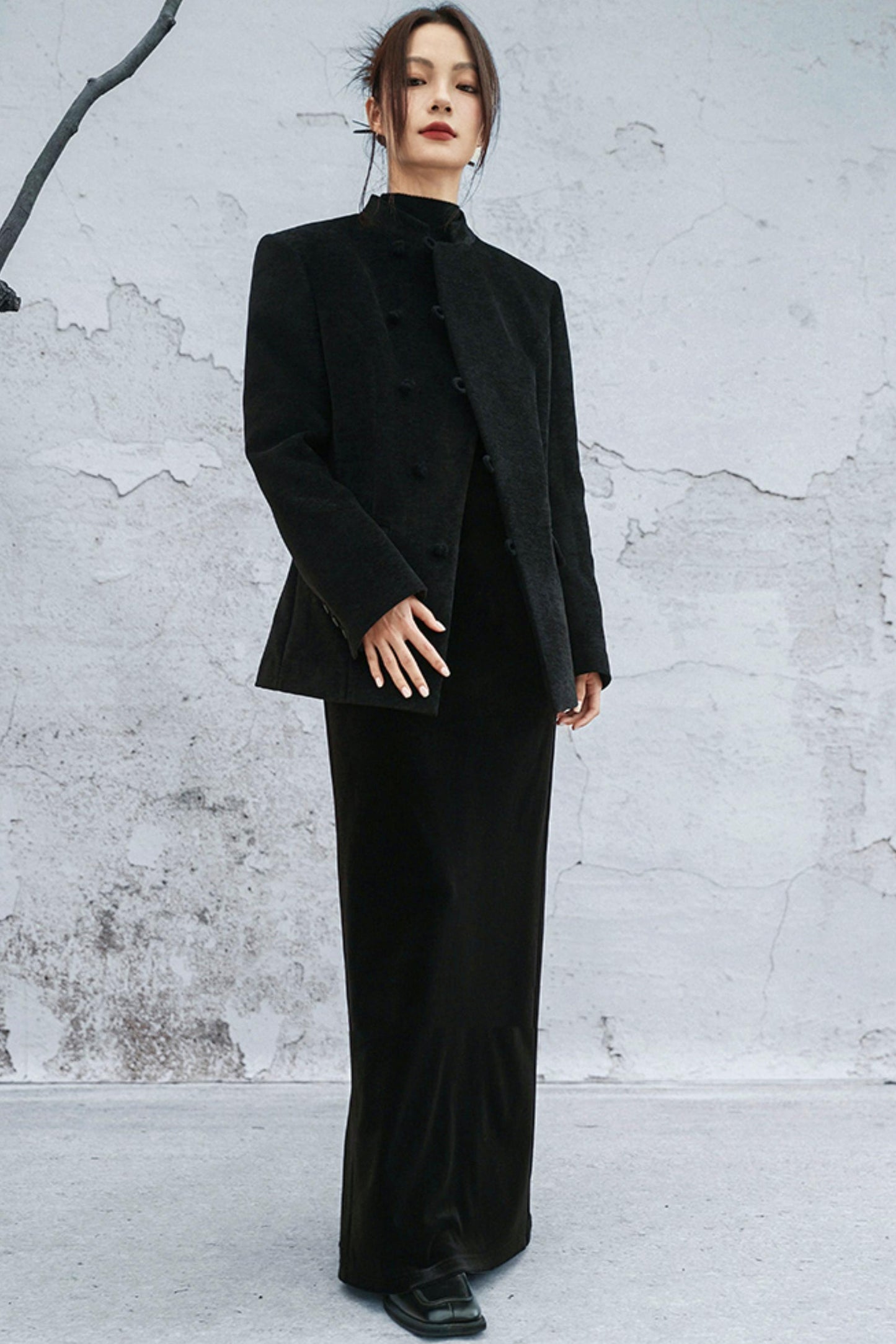 ベルベットフィッシュテイルスカート