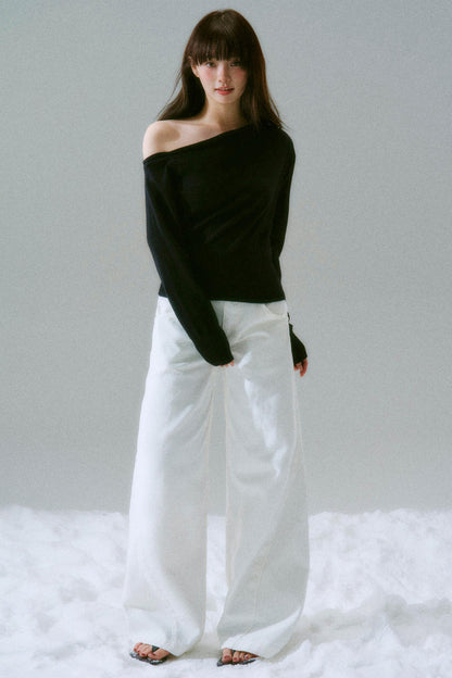 Asymmetrical one-shoulder tops