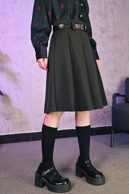 シックプリーツスカート