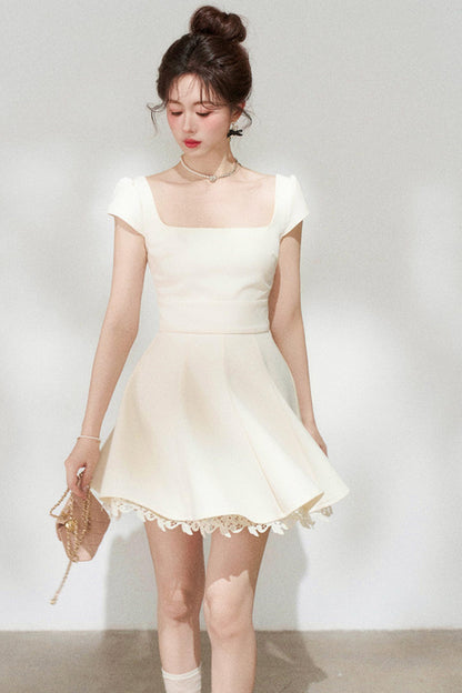 Lace Patchwork Sweet Dress