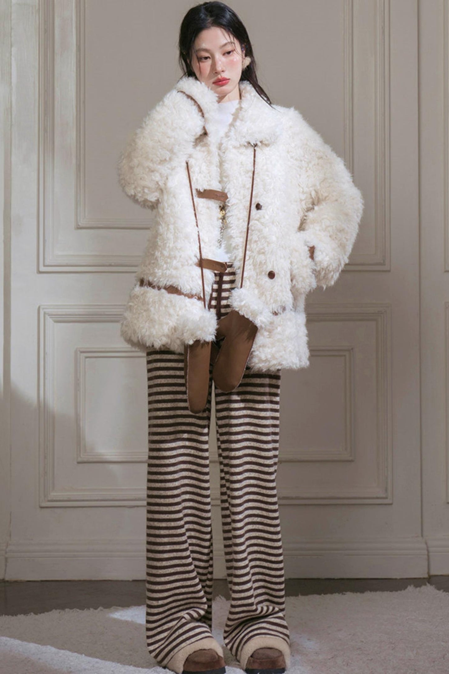 French Poodle Fur Coat