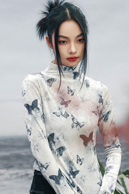 ベルベットインクスタイルバタフライトップ