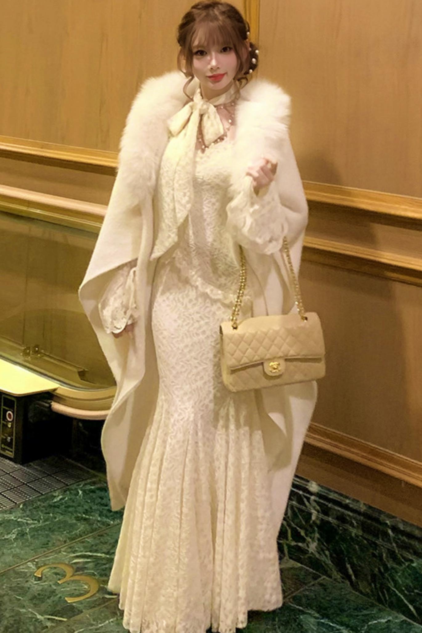 Edelweiss Cloak Cape Coat