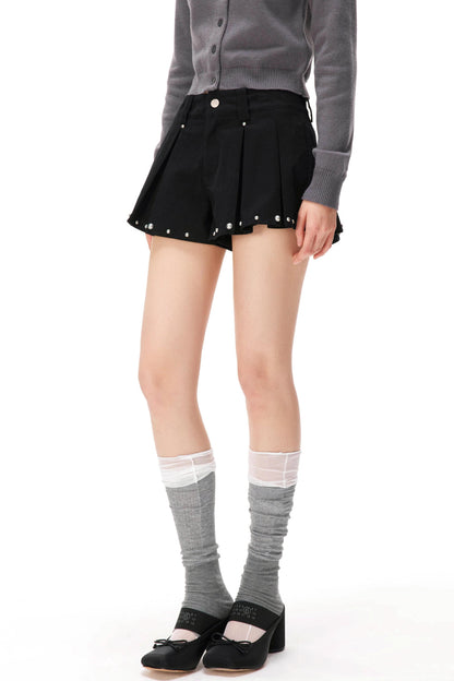 レトロリベットヘムスカート