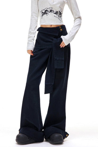 Retro Washed Cargo Pants