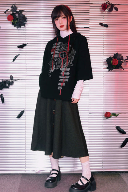 Eden Garden Embroidered Skirt