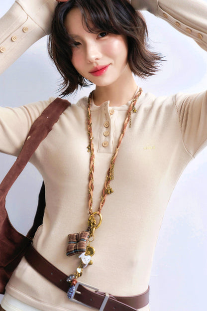 Soft long sleeve tops