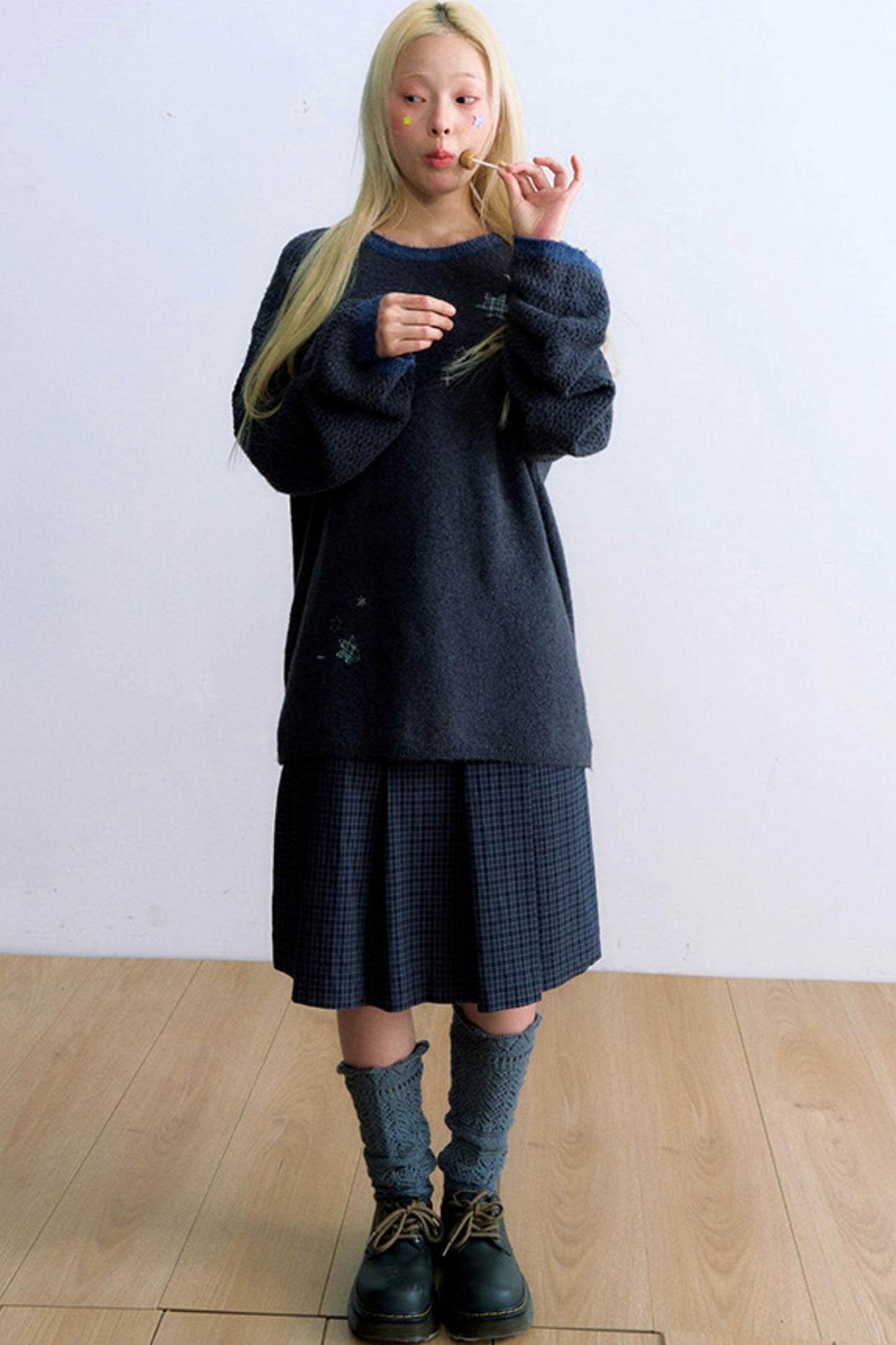 シックスポイントスターニットセーター