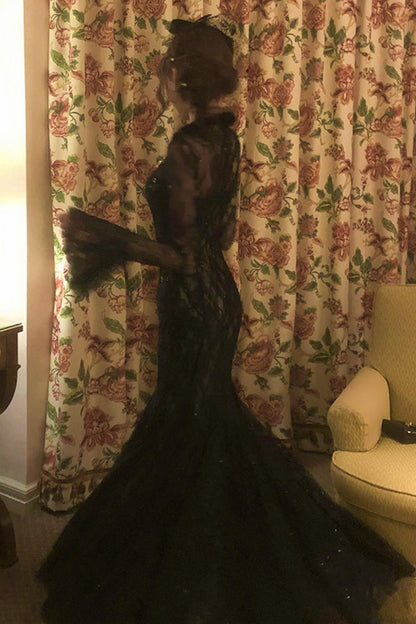 フレンチエレガンスフィッシュテールドレス