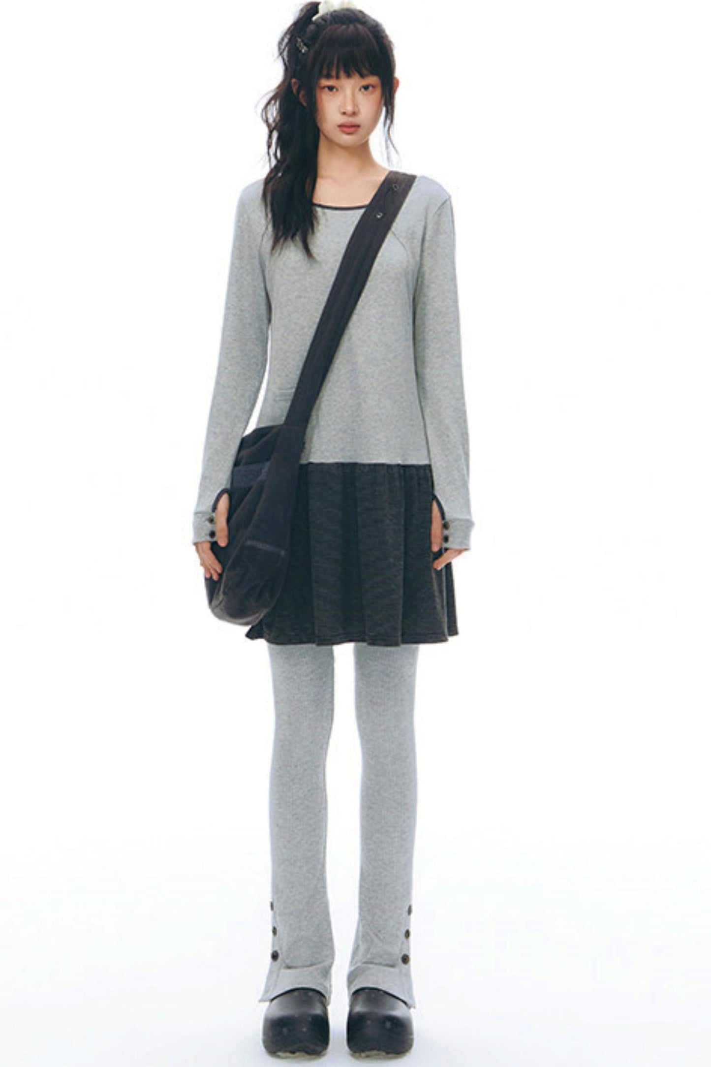 Y2Kロングスリーブワンピース