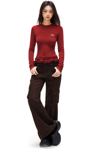 レトロモードカーゴパンツ