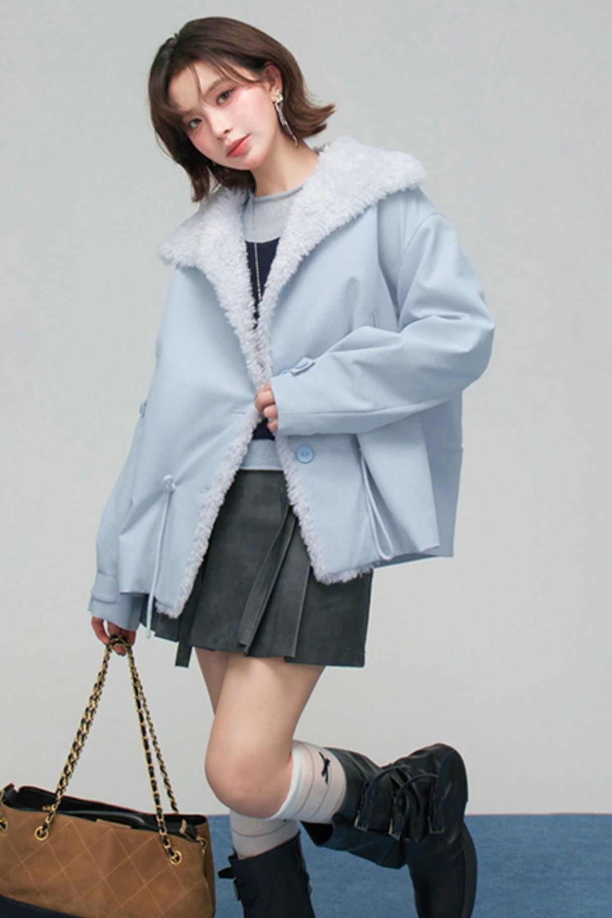 スウィートハートファーリーコットンコート