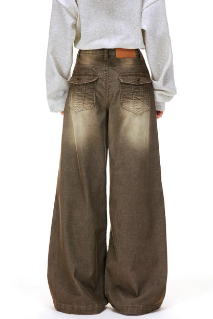 Retro Wash Wide Pants